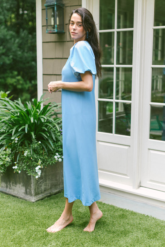 The Maxi Dress in Azure
